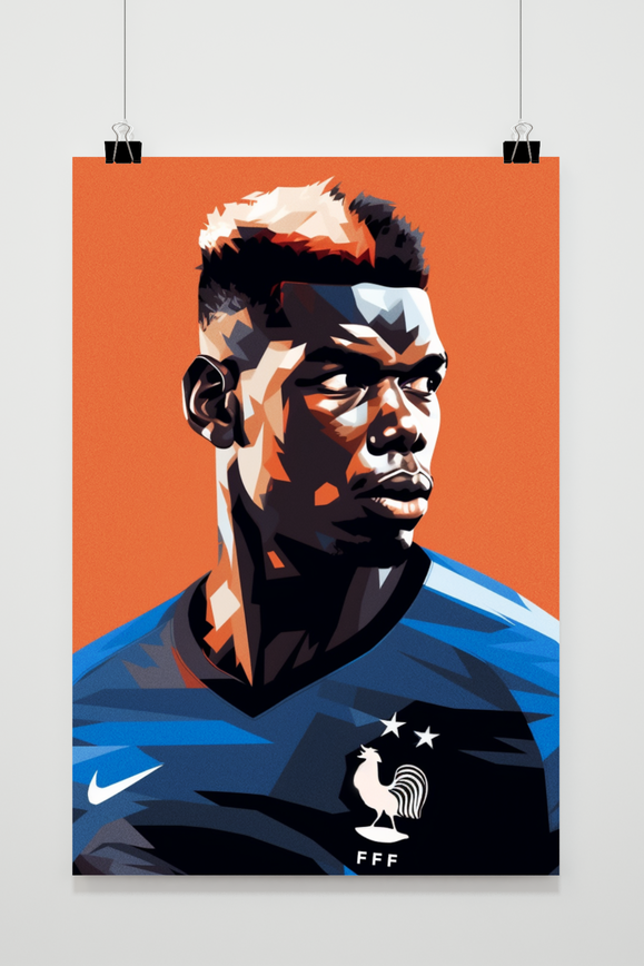 Póster Paul Pogba de 25 Artstreet