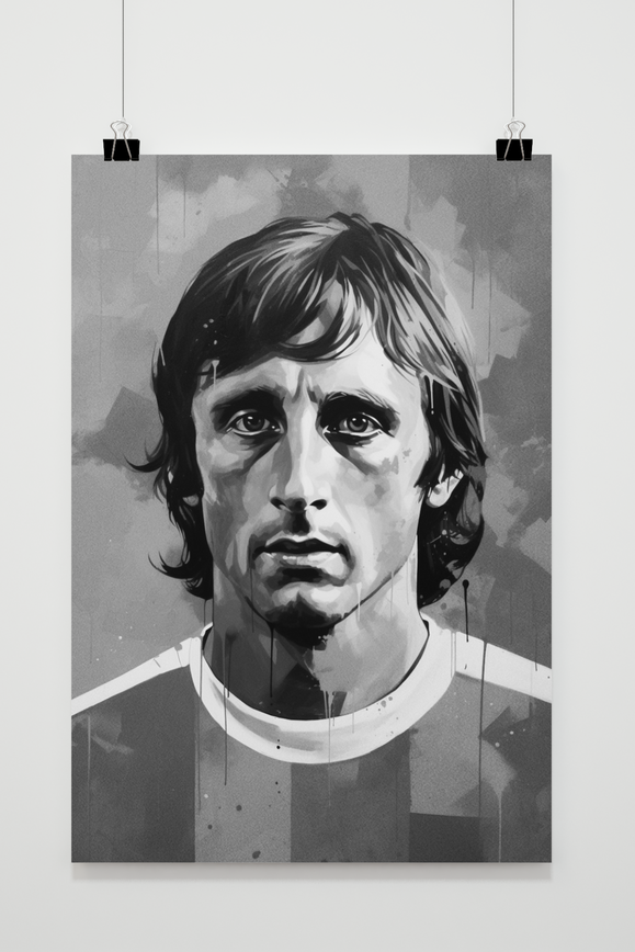 Póster Cruyff Abstract de 25 Artstreet
