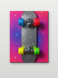 Skateboard Glitter in an interior (6)