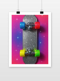 Skateboard Glitter in an interior (7)
