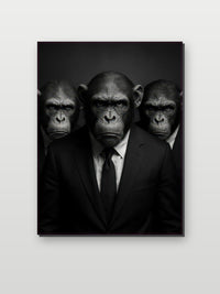 Ape Suit Black &amp; White in an interior (6)