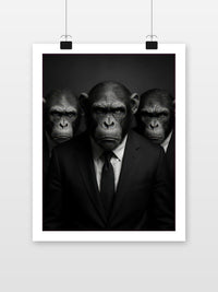 Ape Suit Black &amp; White in an interior (7)