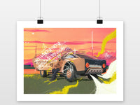 Drake Maybach Tekst poster met witte rand