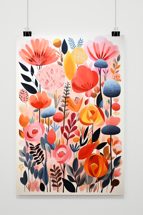 Flowers poster