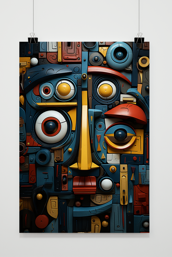 Industrieel poster