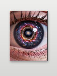 Eye Galaxy op aluminium dibond