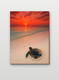 Baby Schildkröten Strand im Interieur (6)