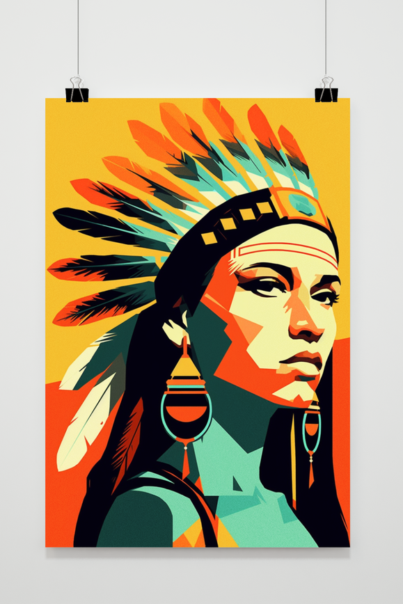 Póster Indio de 25 Artstreet