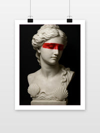 Greek Sculpture poster met witte rand