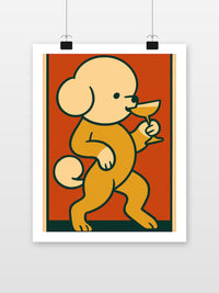 Dog Martini Art im Interieur (7)