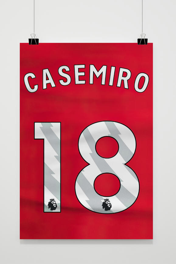 Póster Casemiro Dorsal
