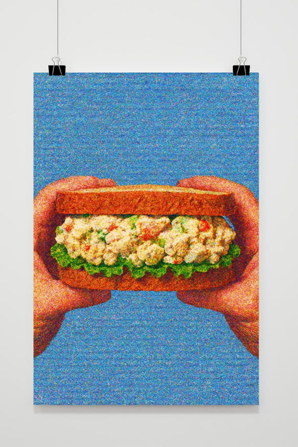 Póster Sandwich Retro