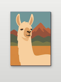 Llama Art im Interieur (6)