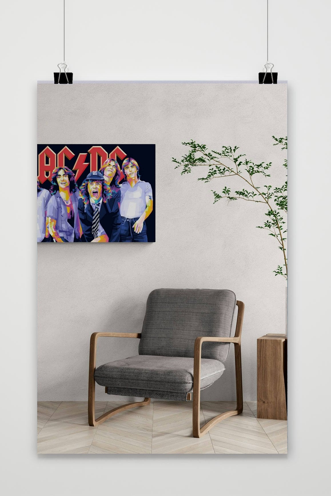 Póster ACDC de 25 Artstreet