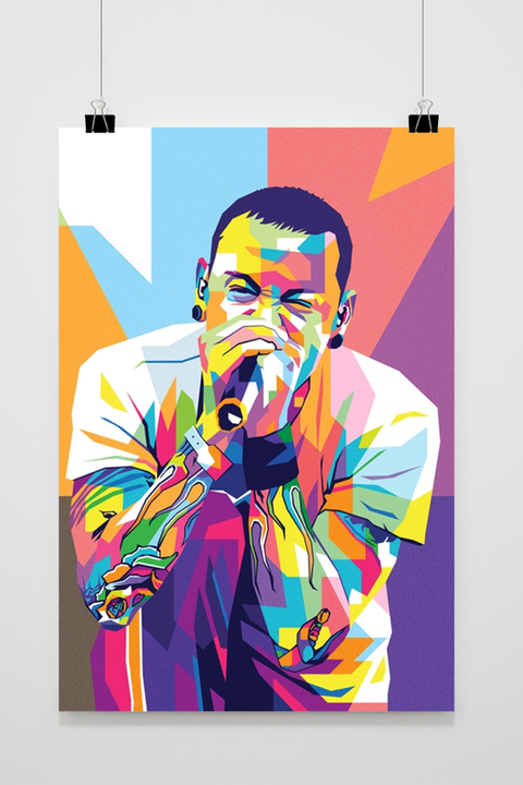 Chester Bennington poster
