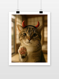 Cat Horn Haarreif im Interieur (7)
