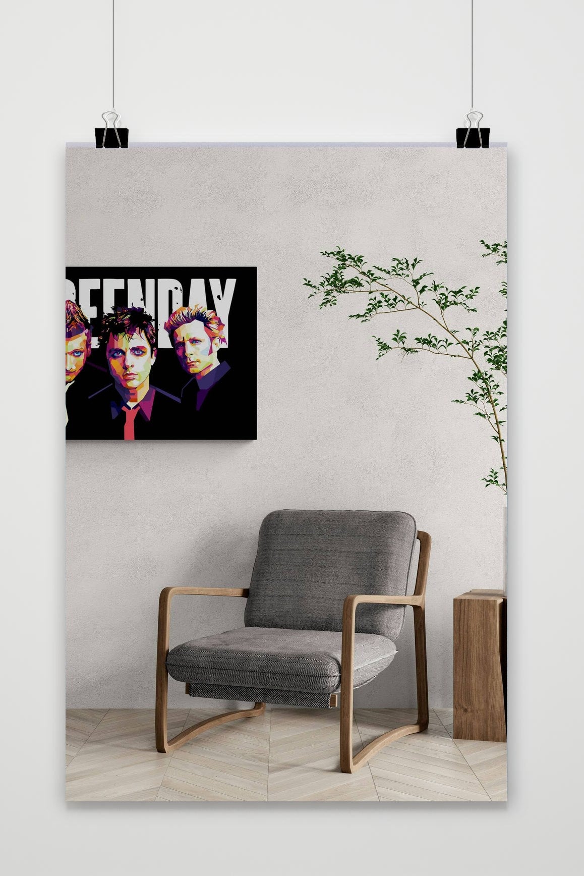 Póster Green Day Wpap de 25 Artstreet