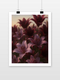 Lilies Flower Field dans un intérieur (7)