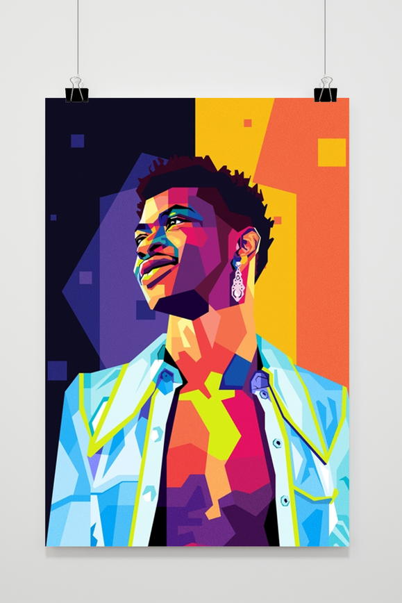 Póster Lil Nas X de 25 Artstreet