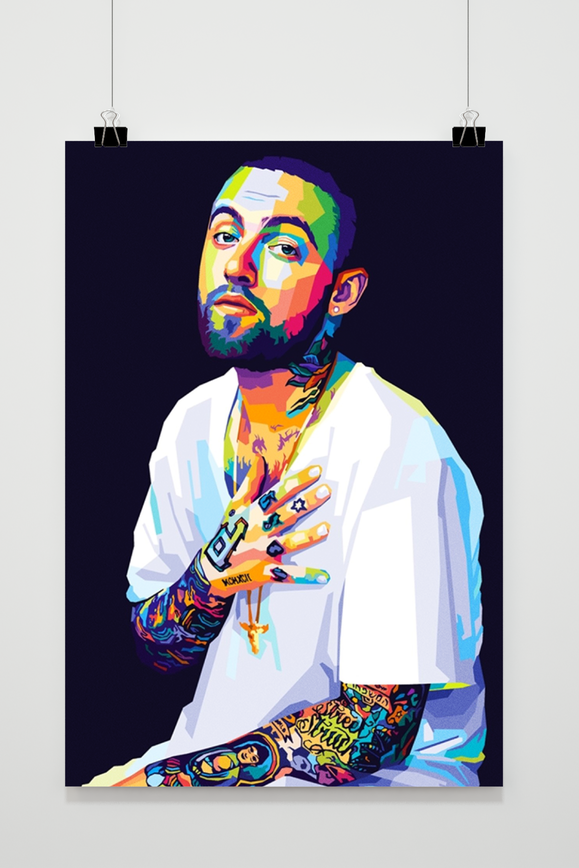 Affiche Mac Miller de 25 Artstreet