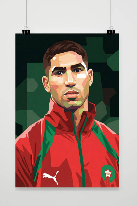 Achraf Hakimi poster