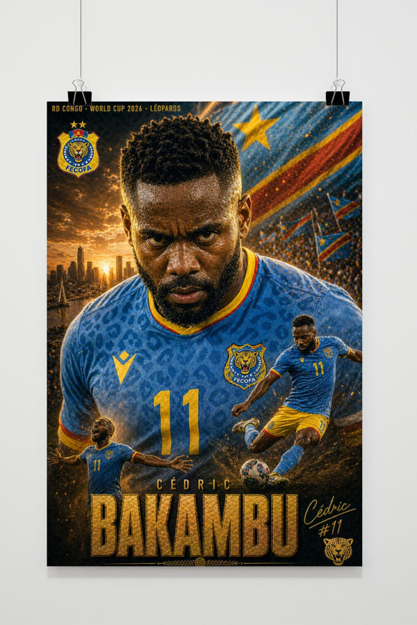 Cédric Bakambu poster