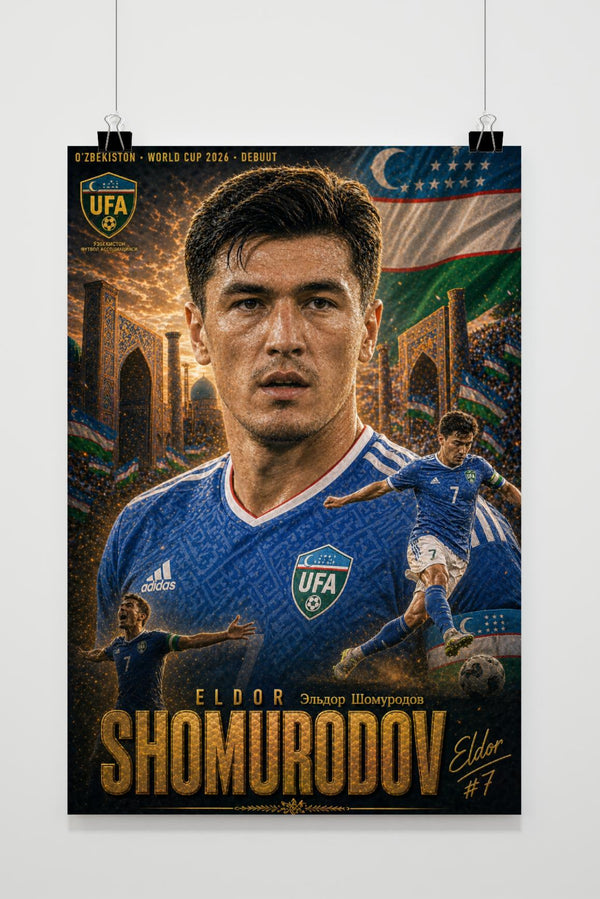 Eldor Shomurodov poster