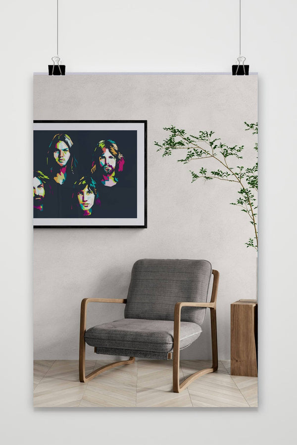 Póster Pink Floyd Zwart