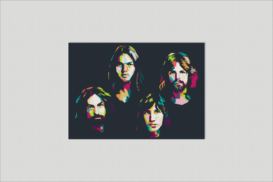 Pink Floyd Zwart