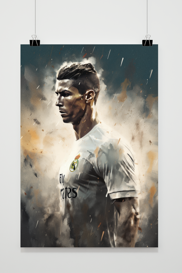 Póster Ronaldo Regen Abstract de 25 Artstreet