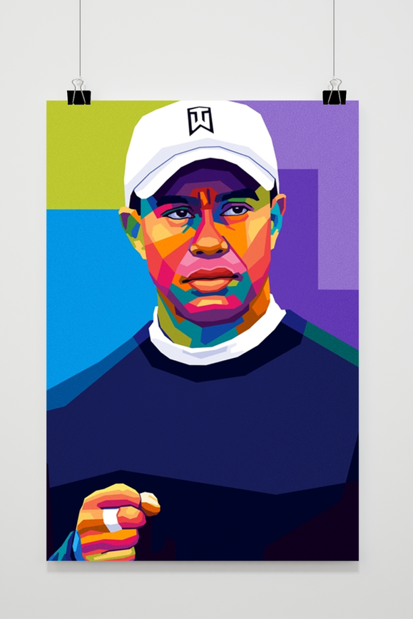 Tiger Woods poster