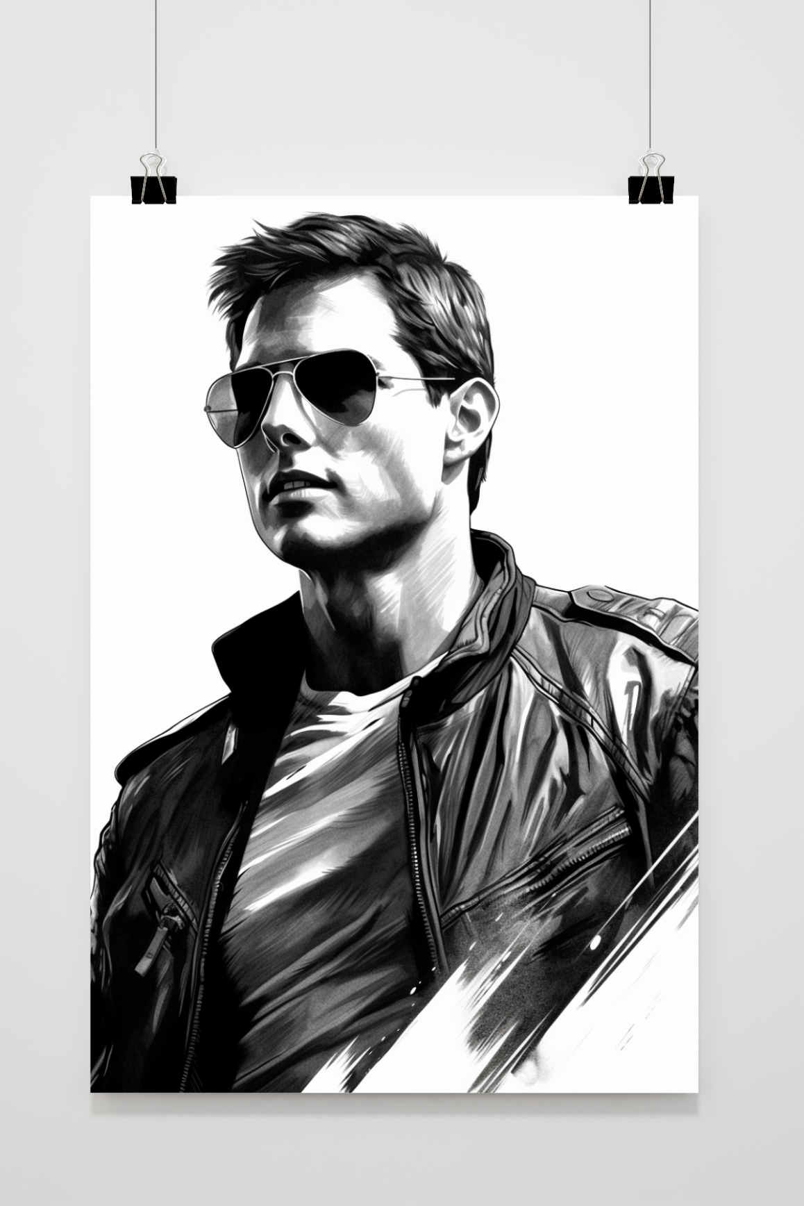 Póster Cruise Top Gun de 25 Artstreet