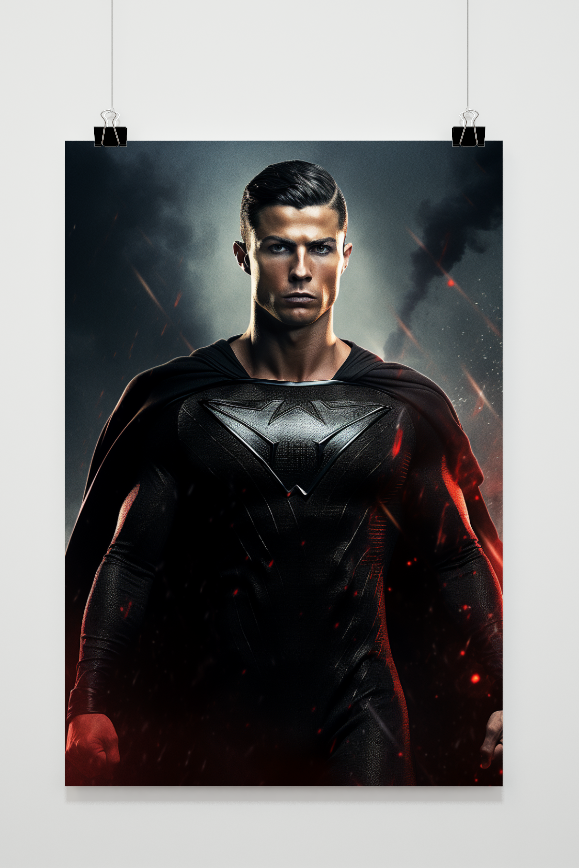 Póster Ronaldo Superhéroe de 25 Artstreet