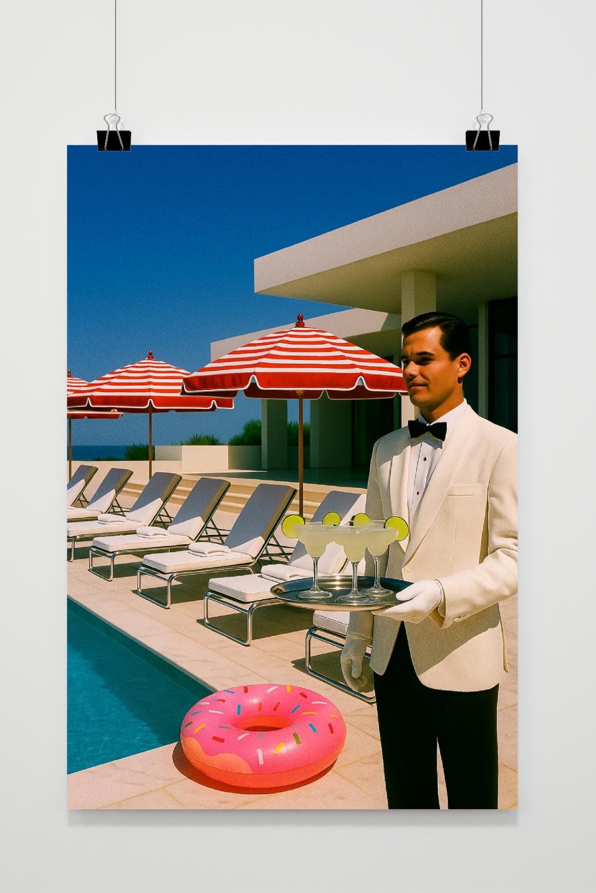Poolside Elegance Vacation in interieur