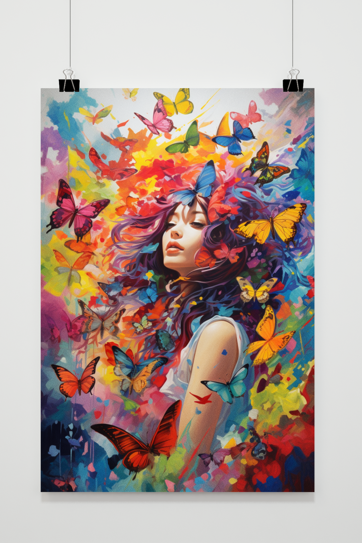 Póster Mariposas de 25 Artstreet