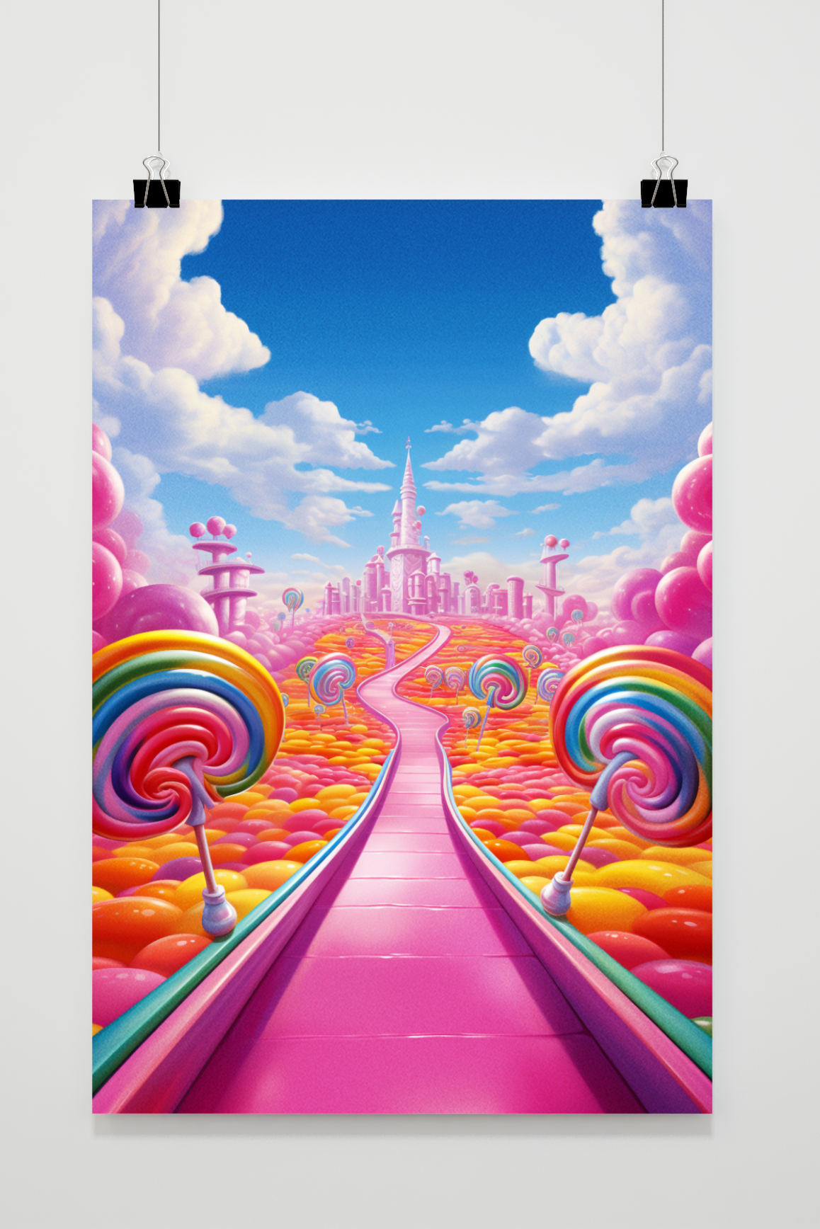 Affiche Regenboog Paleis de 25 Artstreet