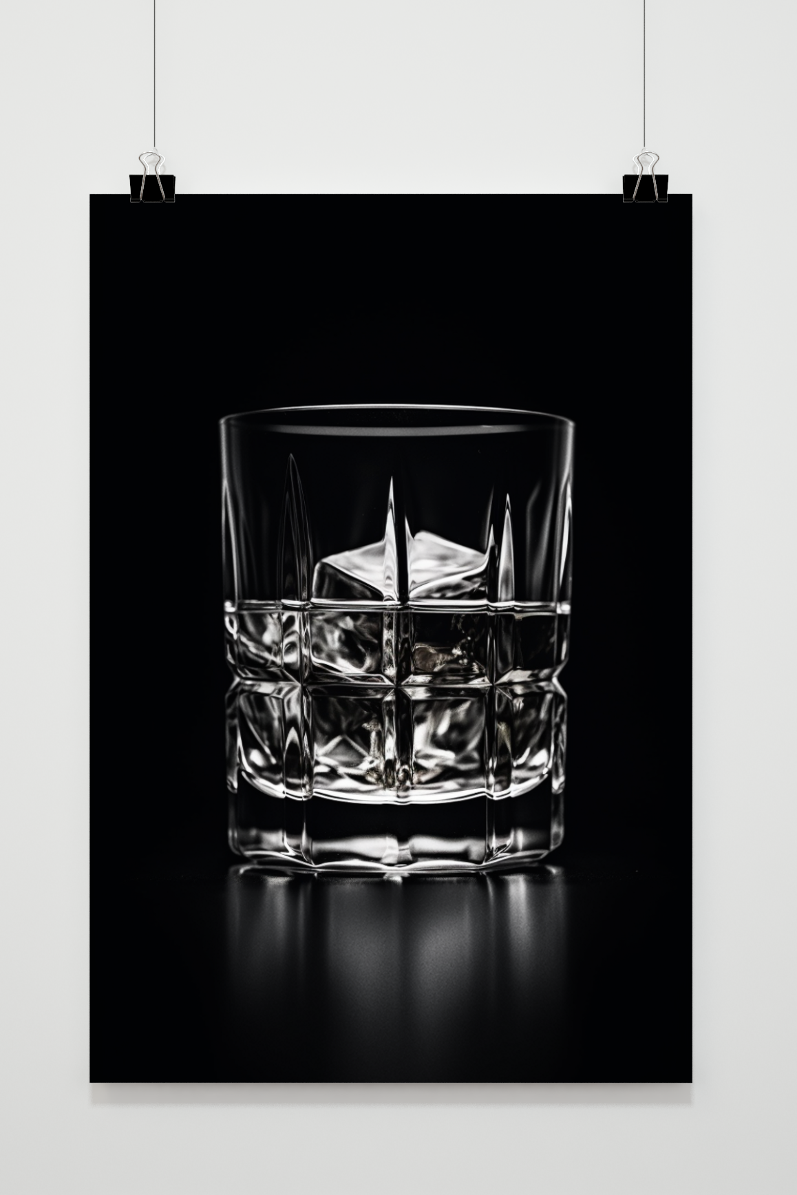 Póster Whisky en Blanco y Negro de 25 Artstreet