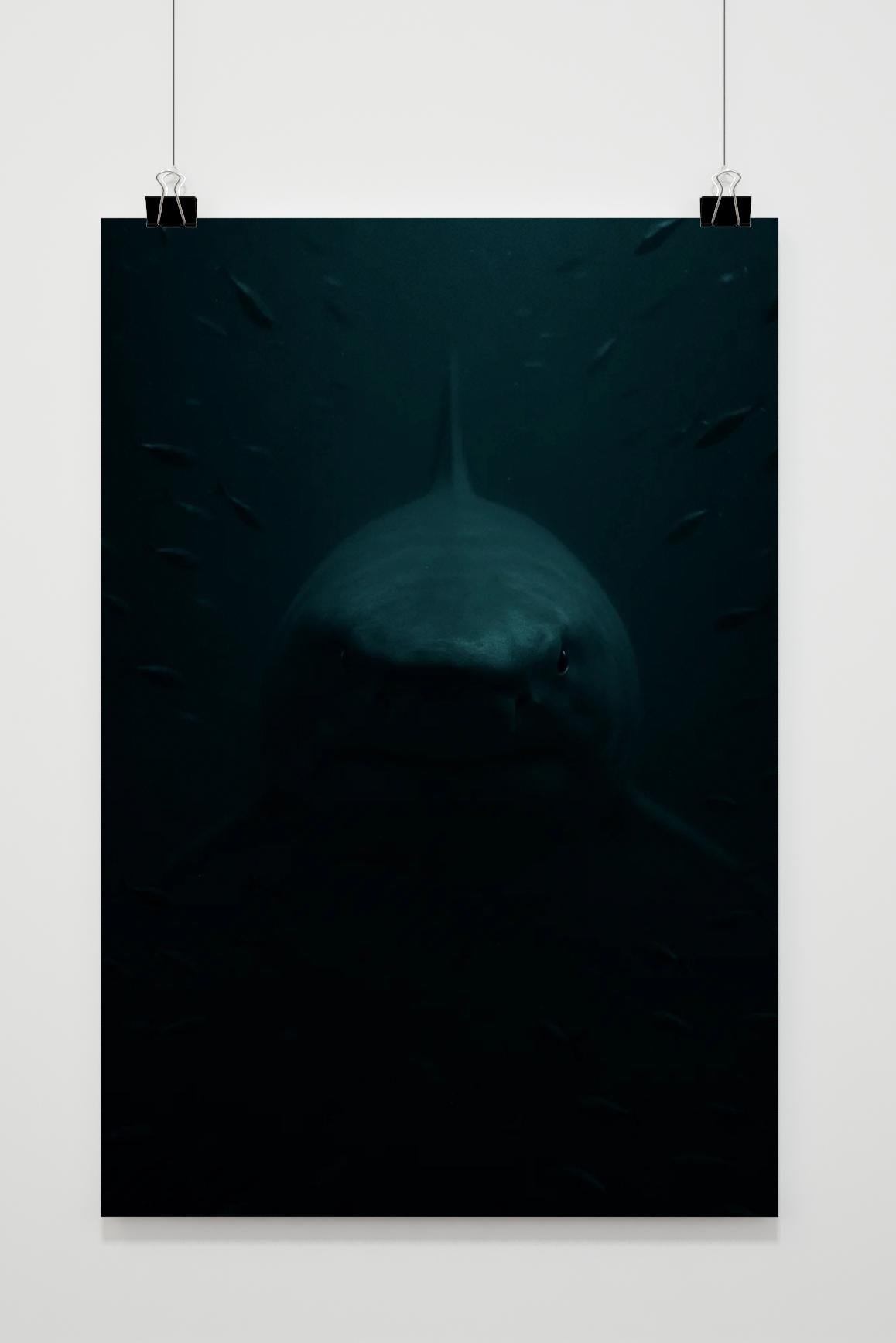 Shark in an interior