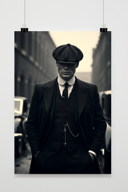 Thomas Shelby Black White