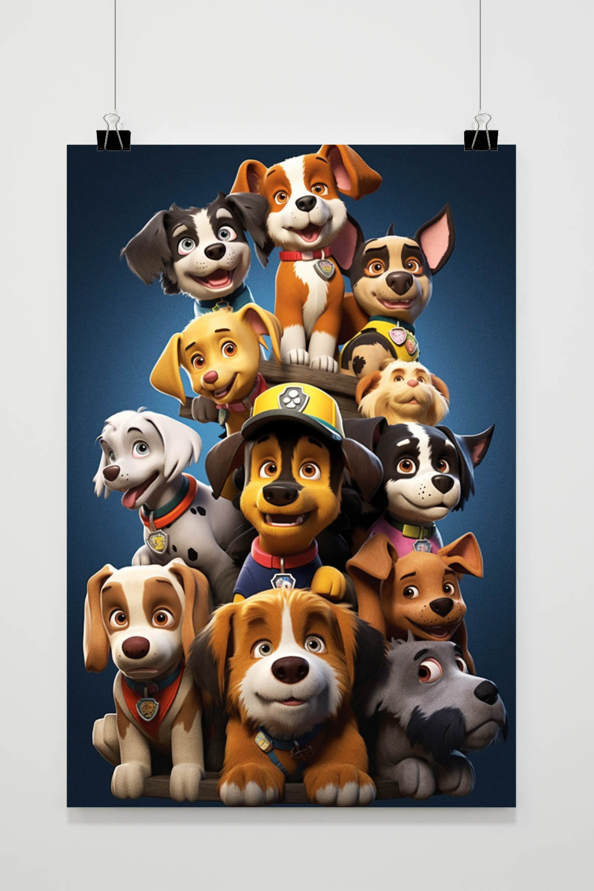 Póster Paw Patrol Perros de 25 Artstreet