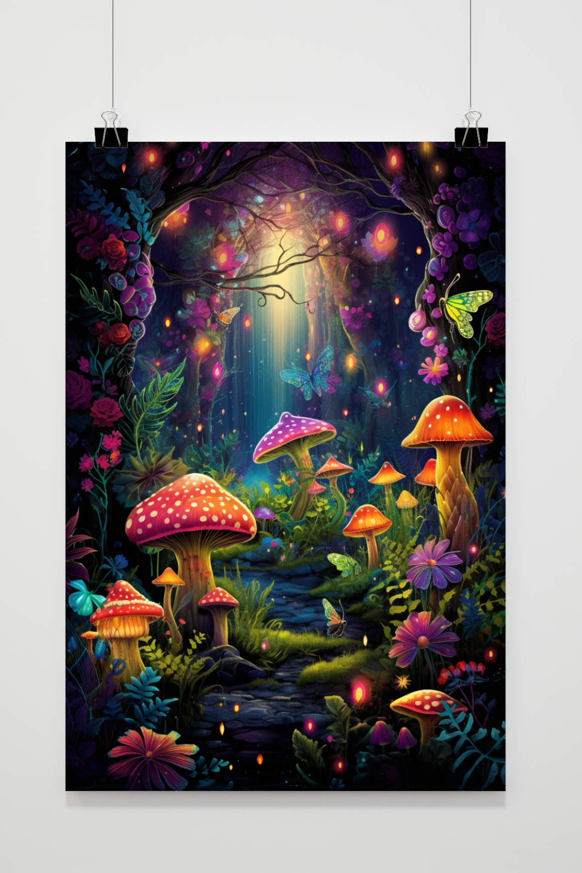 Póster Bosque de Cuento de 25 Artstreet