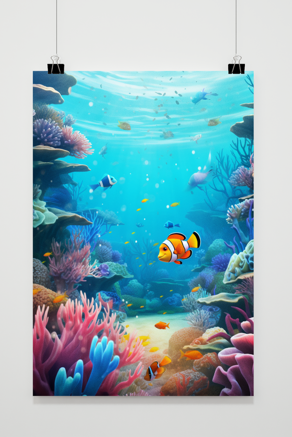 Póster Acuario Nemo