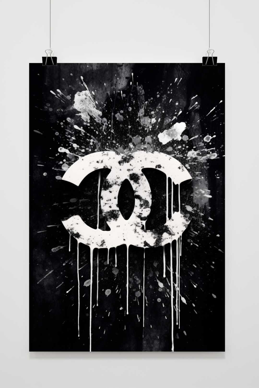 Chanel poster, Chanel wall art, Coco chanel poster