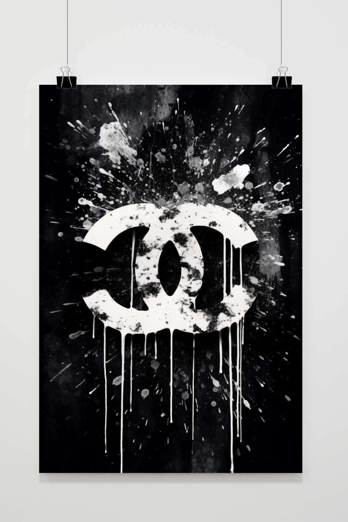 Póster Coco Chanel Logo de 25 Artstreet