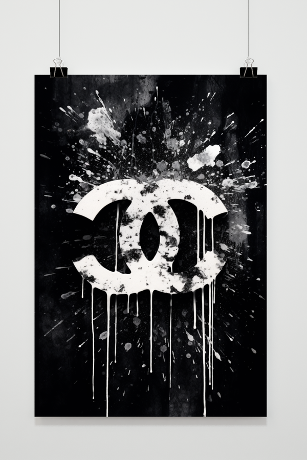 Affiche Coco Chanel Logo