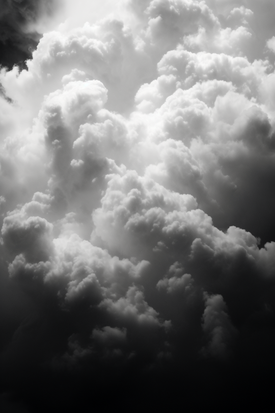 Cumulus clouds