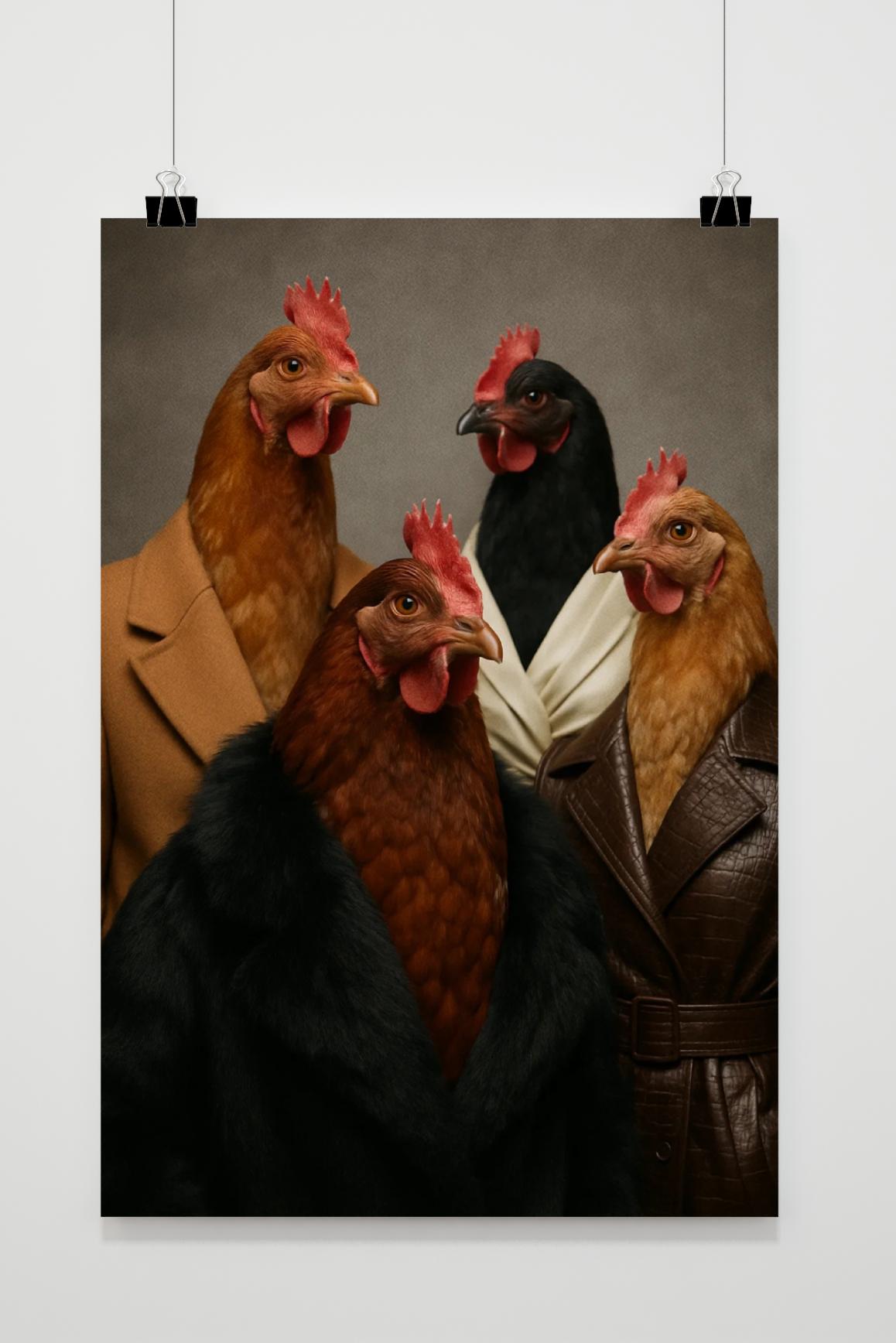 Chicken Fashion in interieur