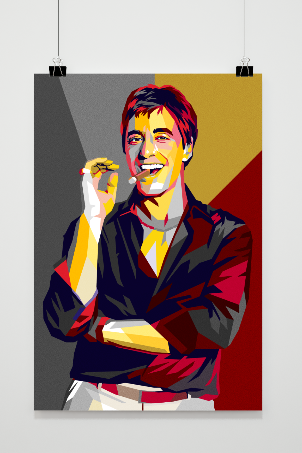 Póster Tony Montana Pop de 25 Artstreet