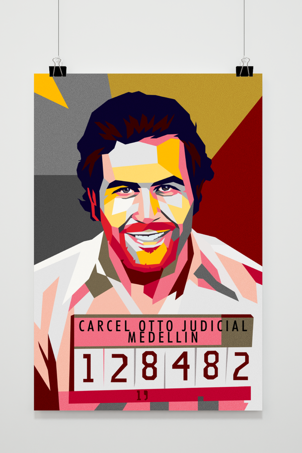 Póster Pablo Escobar Pop