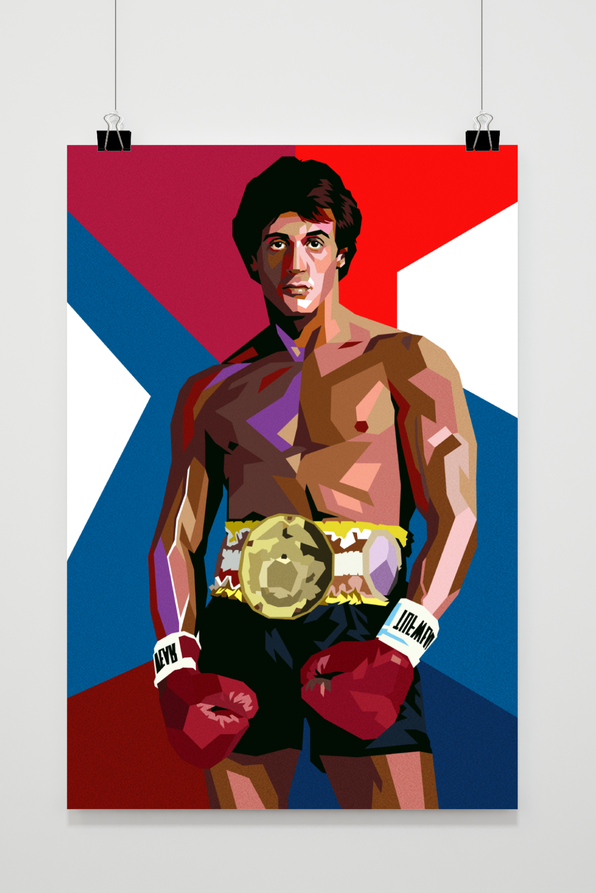 Póster Rocky Balboa Pop de 25 Artstreet
